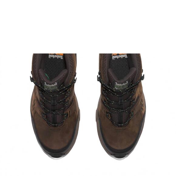 NEW TIMBERLAND men's switchback lt waterproof work boot in brown - Picture 5 of 5